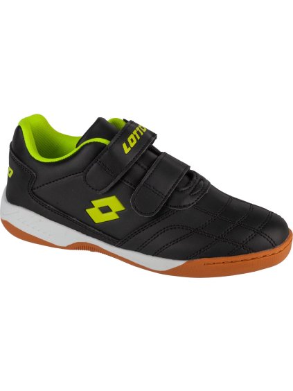 Černo-zelené chlapecké sálovky Lotto Pacer K