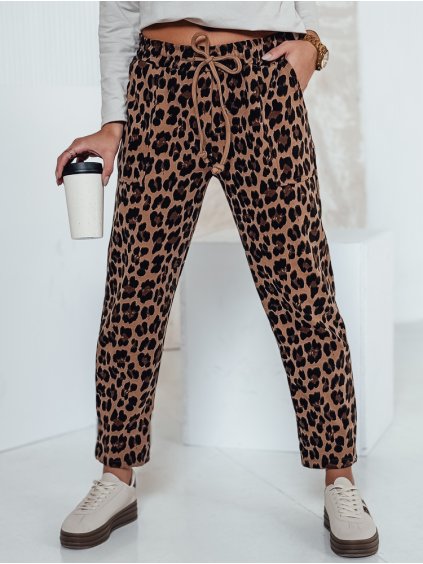 Dámské oversize kalhoty s leopardím vzorem PANTHERIN