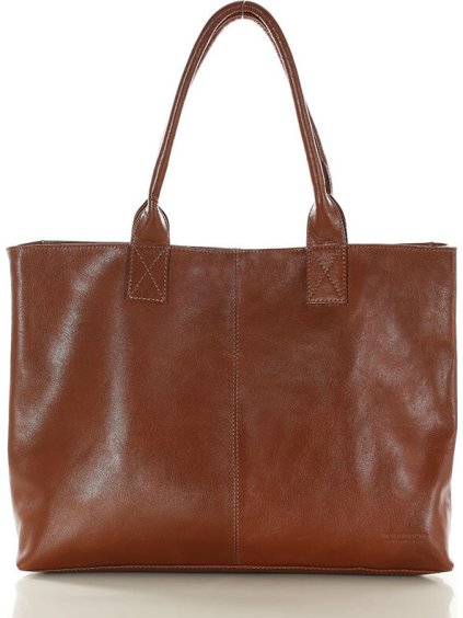 MARCO MAZZINI Hnědá dámská shopper kabelka