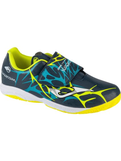 Tmavě modré dětské sálovky Joma Super Copa Jr 2503