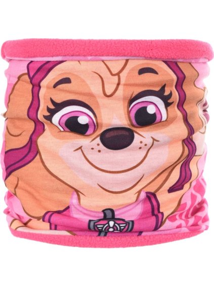Růžový nákrčník Paw Patrol - Skye