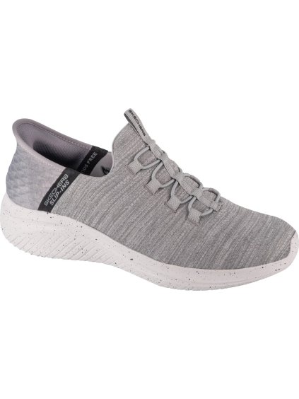 Šedé pánské tenisky Skechers Ultra Flex 3.0 - Right Away Slip-ins