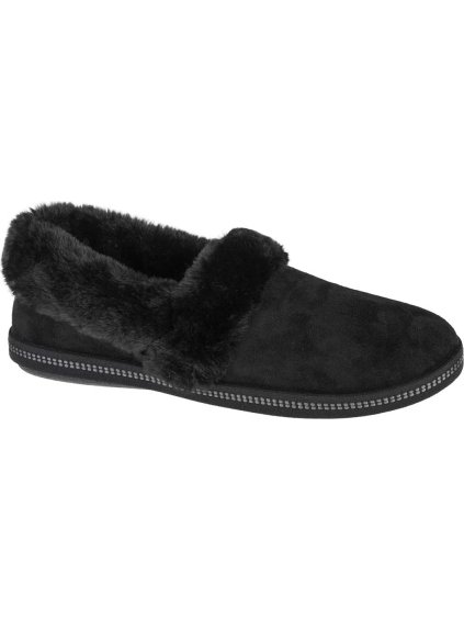 Černé dámské pantofle Skechers Cozy Campfire-Team Toasty