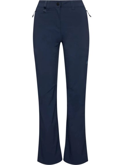 Tmavě modré dámské turistické kalhoty Jack Wolfskin Activate Light Pants W (Velikost 34)