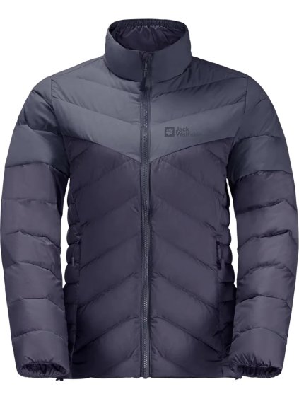 Černá dámská prošívaná bunda Jack Wolfskin Tundra Down Jkt W