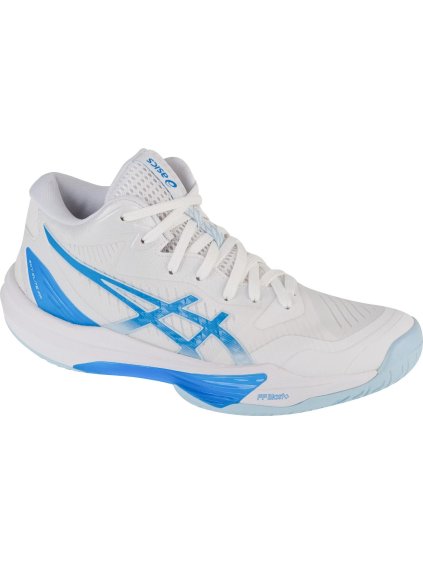 Bílo-modré dámské volejbalové tenisky ASICS Sky Elite FF MT 3