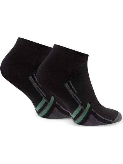 Černé pánské sportovní kotníkové ponožky Art. 101