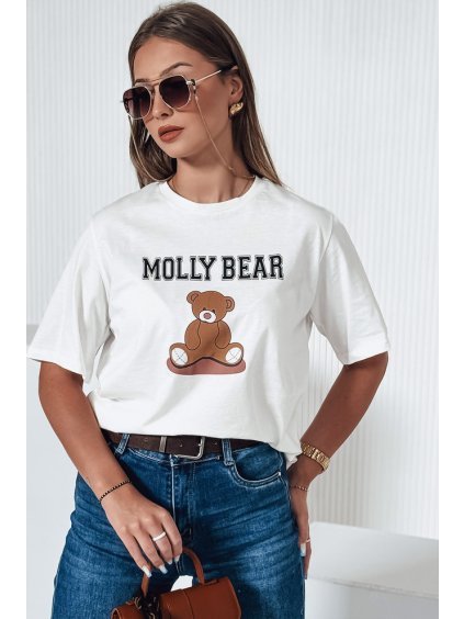 Smetanové tričko s krátkým rukávem MOLBER