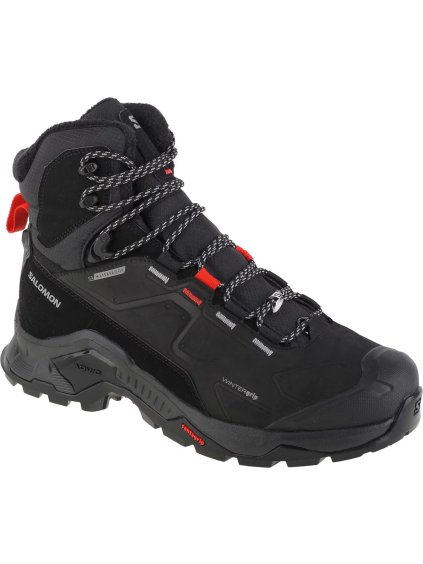 Černé pánské zimní outdoorové boty Salomon Quest Winter TS CSWP