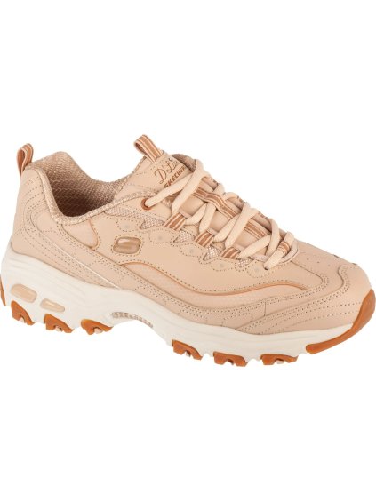 Béžové dámské tenisky Skechers D'Lites - Good Neutral