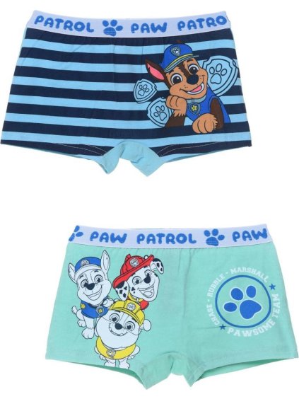 Sada 2 dětských boxerek Paw Patrol