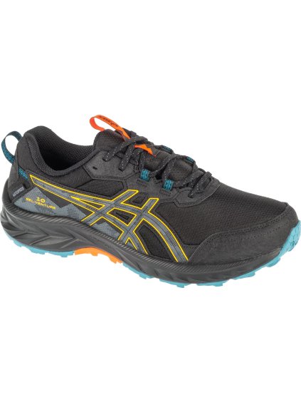 Černé pánské trailové tenisky Asics Gel-Venture 10 Waterproof (Velikost 40,5)
