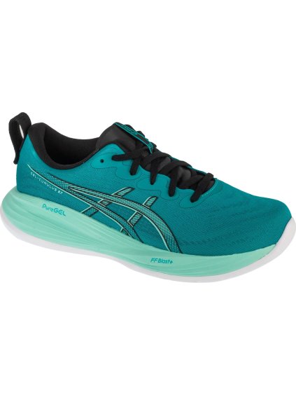 Tyrkysové pánské běžecké tenisky ASICS Gel-Cumulus 27 (Velikost 42)