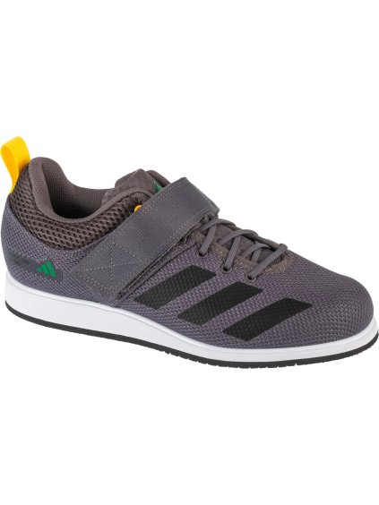 Hnědé pánské sportovní tenisky didas Powerlift 5 Weightlifting