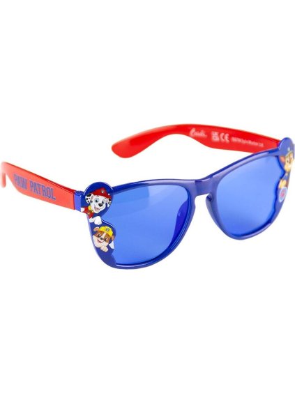 Modro-červené dětské sluneční brýle Paw Patrol (Velikost ONE SIZE)
