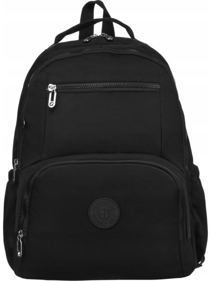 Peterson Černý prostorný sportovní batoh