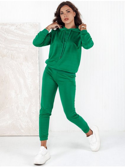 (Vel. L) Zelená dámská tepláková souprava MIGEL