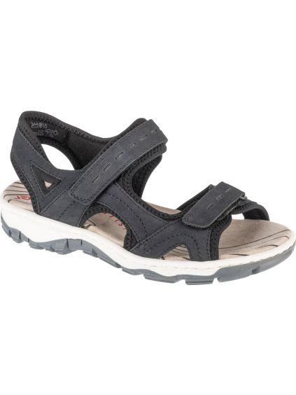 Tmavě modré dámské sandály Rieker Sandals