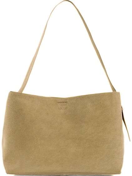 Camel dámská semišová shopper kabelka