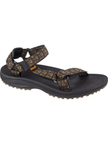 Khaki vzorované pánské sandály Teva M Original Universal Sandals (Velikost 40,5)