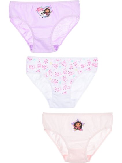 Sada bavlněných dívčích kalhotek Gabby's Dollhouse