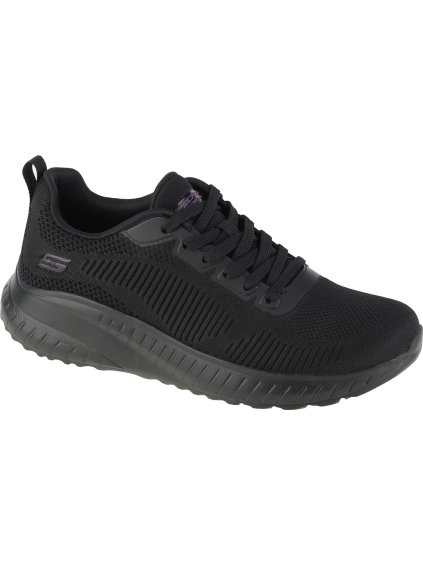 Černé dámské tenisky Skechers Bobs Squad Chaos - Face Off