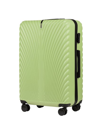 Pistáciový velký cestovní kufr WINGS SWAN