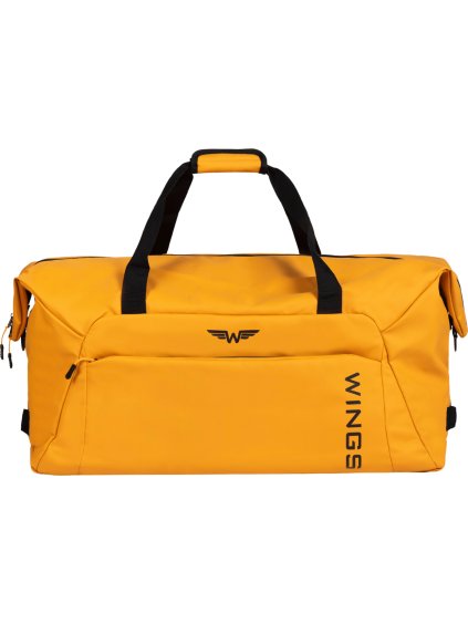 Hořčicová velká cestovní taška WINGS ROOK