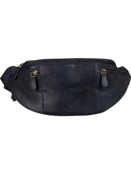Peterson Pánská kožená ledvinka - tmavě modrá