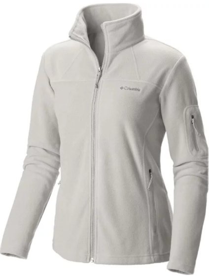 Bílá fleecová mikina Columbia Fast Trek II Jacket