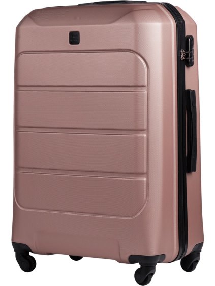 Rosegold velký cestovní kufr WINGS GANNET