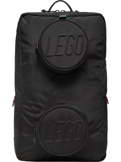 Černý batoh LEGO Brick 1x2 Backpack