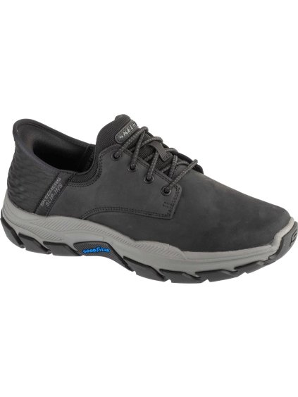 Černé pánské tenisky Skechers Slip-Ins: Respected - Garrett (Velikost 41)