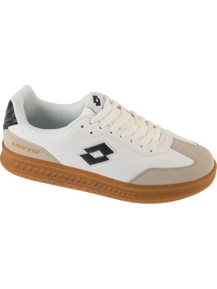 Bílo-béžové tenisky Lotto Makera