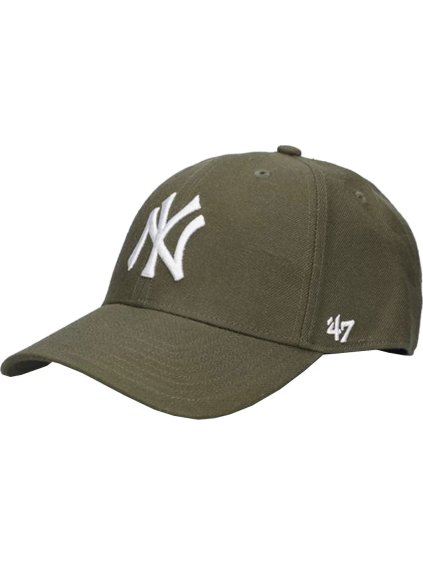 Khaki unisex kšiltovka 47 Brand New York Yankees MVP Cap