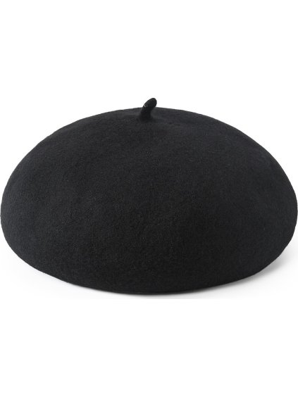 Rak Klasický černý dámský baret