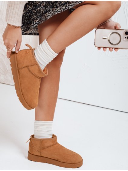 Camel dámské válenky na platformě