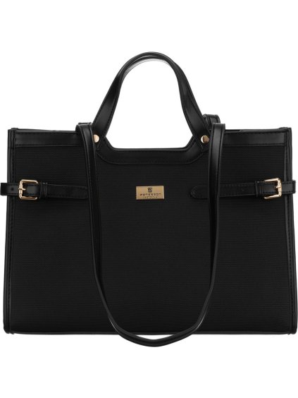 Peterson Černá dámská kabelka s magnetickým zapínáním