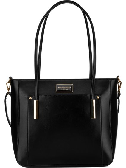 Peterson Černá dámská prostorná kabelka