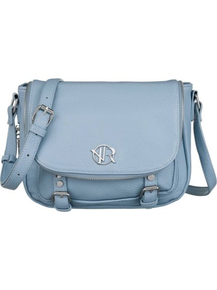 Rovicky Světle modrá listonoška s kapsami