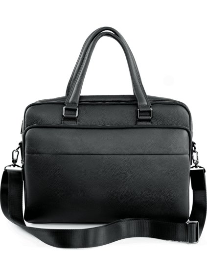 Pánská kožená taška na notebook a dokumenty Solier Volden