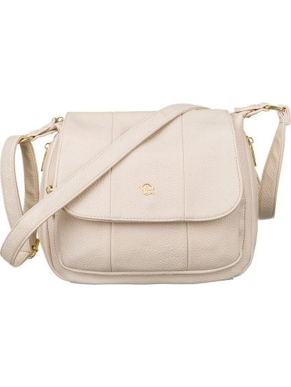 Rovicky Smetanová dámská crossbody kabelka se zlatými zipy