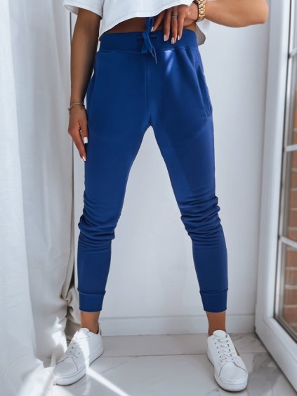 (Vel. S) Modré dámské tepláky FITS