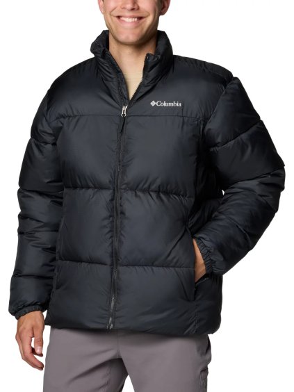 Černá pánská zimní prošívaná bunda Columbia Puffect III Jacket