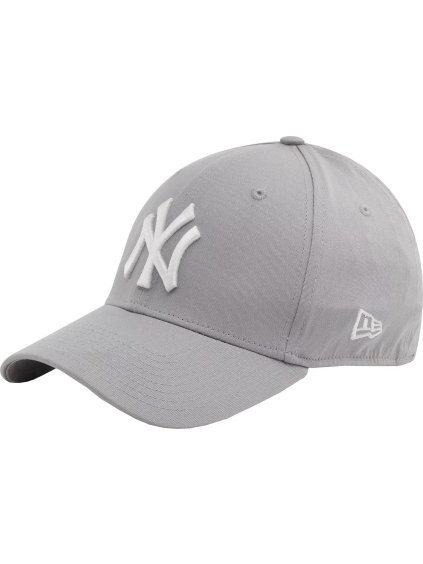 Světle šedá pánská kšiltovka New Era 39THIRTY League Essential New York Yankees MLB Cap