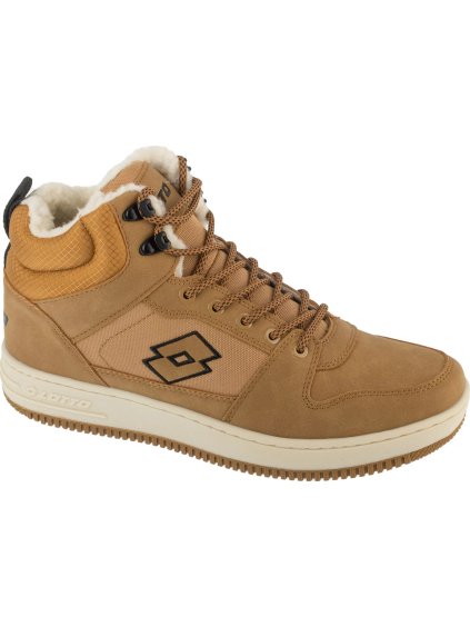 Světle hnědé pánské zateplené tenisky Lotto Prehna Fur