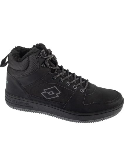 Černé pánské zateplené tenisky Lotto Prehna Fur