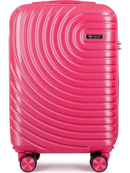SOLIER Korálový cestovní kufr AVENTOR 55x40x20 cm