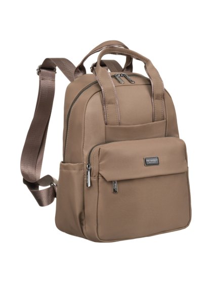 Elegantní béžový dámský batoh Peterson