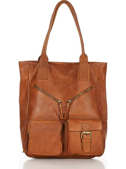 MARCO MAZZINI camel kabelka s kapsami